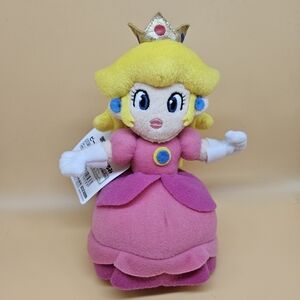 Mario Party 5 7" Princess Peach Nintendo Plush from 2003, Japan